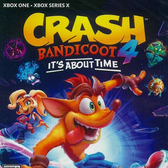 3/$100 - NWT Sealed CRASH BANDICOOT 4 IT'S ABOUT TIME XBOX ONE VIDEO GAME XBOX1 - Picture 1 of 6